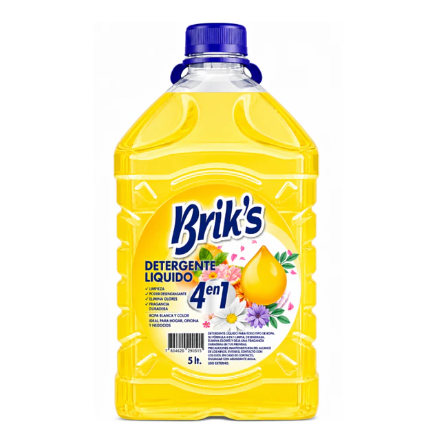 DETERGENTES BRIKS 5 LITROS  8