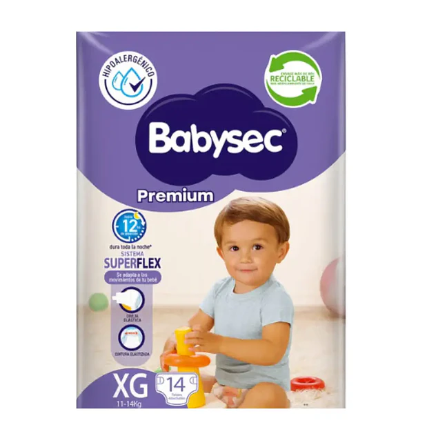 PAÑAL BABYSEC PREMIUM   5