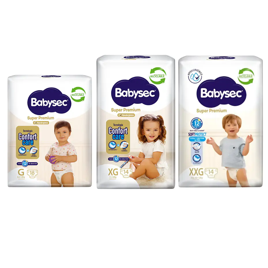 PAÑAL BABYSEC SUPER PREMIUM_PAQUETES PEQUEÑOS  1