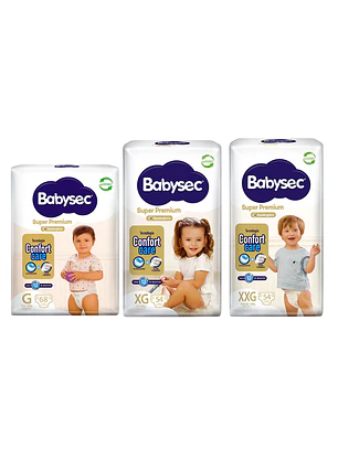 PAÑAL BABYSEC SUPER PREMIUM_PAQUETES GRANDES