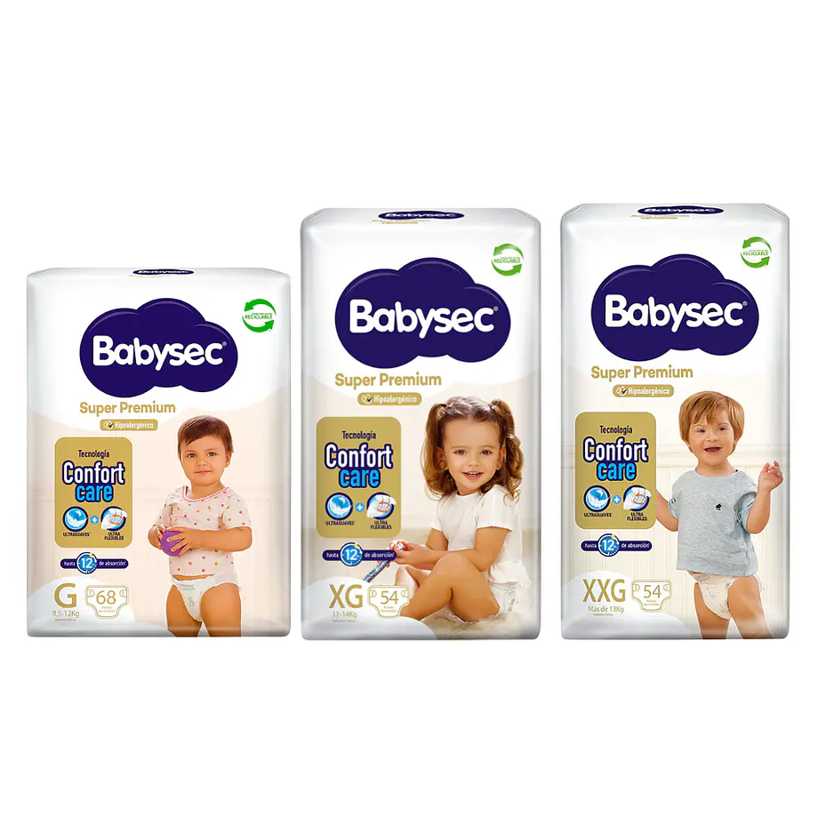 PAÑAL BABYSEC SUPER PREMIUM_PAQUETES GRANDES 1