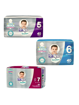 PAÑAL BBTIPS SENSITIVE 