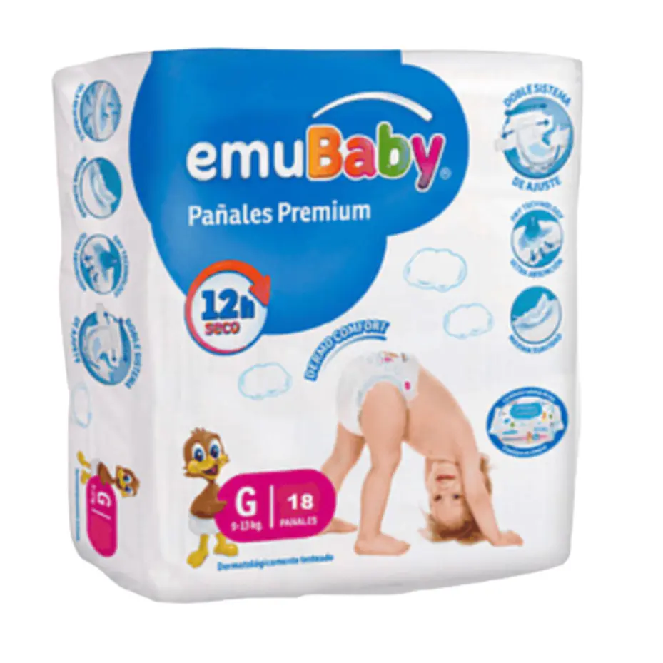 PAÑAL EMUBABY  4