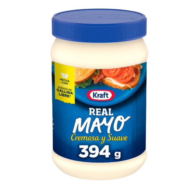 MAYONESA KRAFT FRASCO 394GR  1