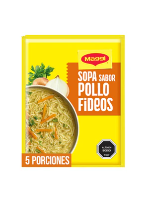 SOPA MAGGI POLLO CON FIDEOS 68G 