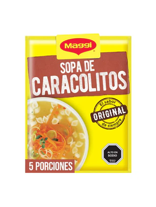 SOPA MAGGI CARACOLITOS 76G (16U)