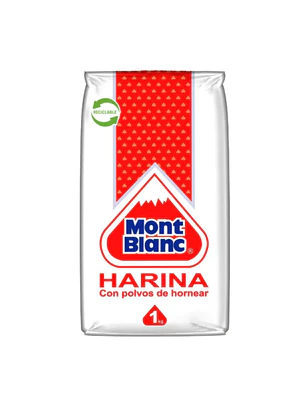 HARINA MONT BLANC CON POLVO 1K (12U)