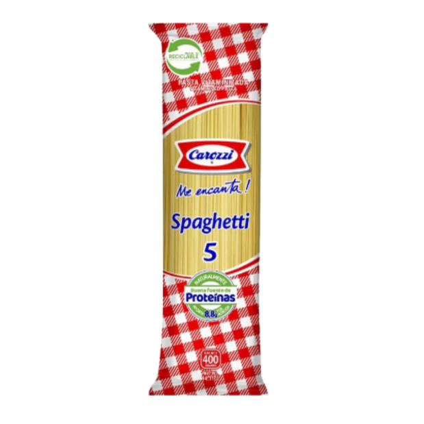 SPAGHETTI 5 CAROZZI 400G  1
