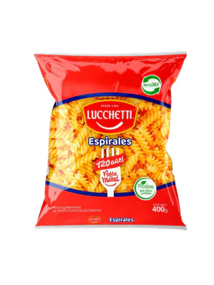 ESPIRAL LUCCHETTI 400G 