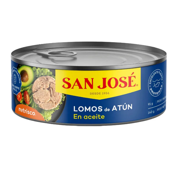 ATUN LOMITO ACEITE SAN JOSE 140G  1