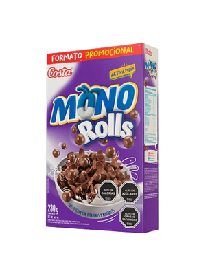 CEREAL COSTA ROLLS 230G (12U)