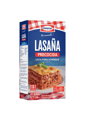 LASAÑA PRECOCIDA CAROZZI 330G 