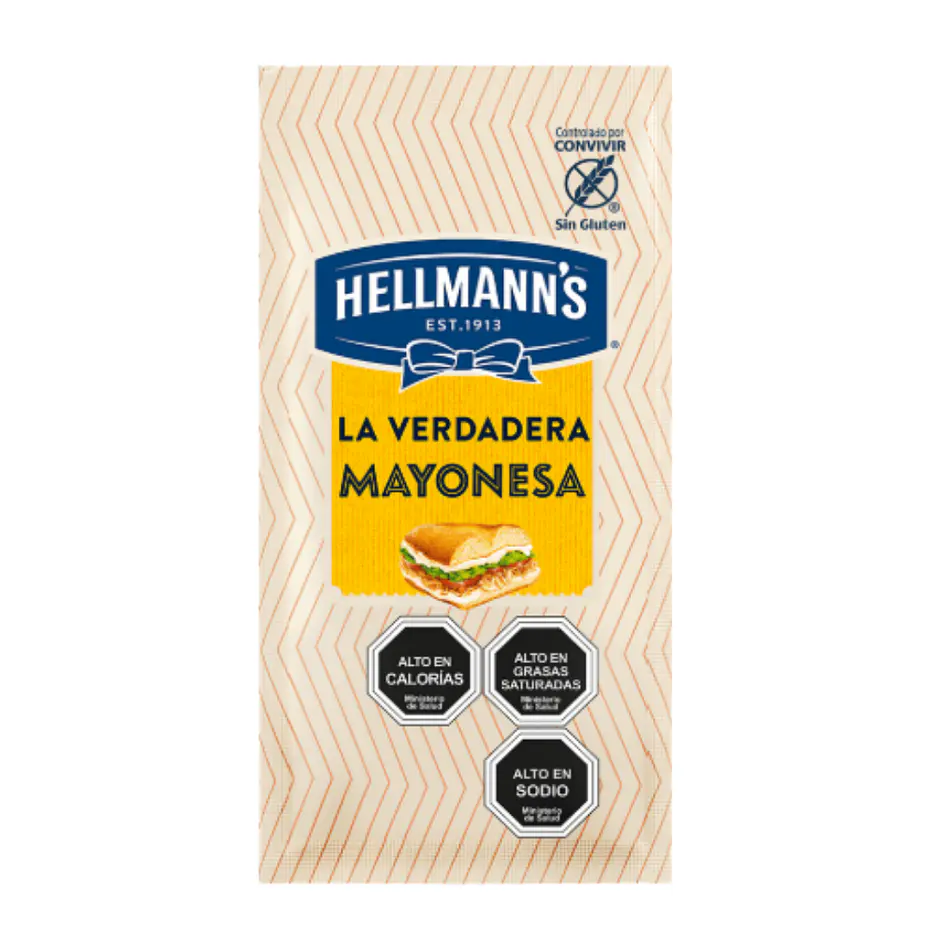 MAYONESA HELLMANS 93G  1