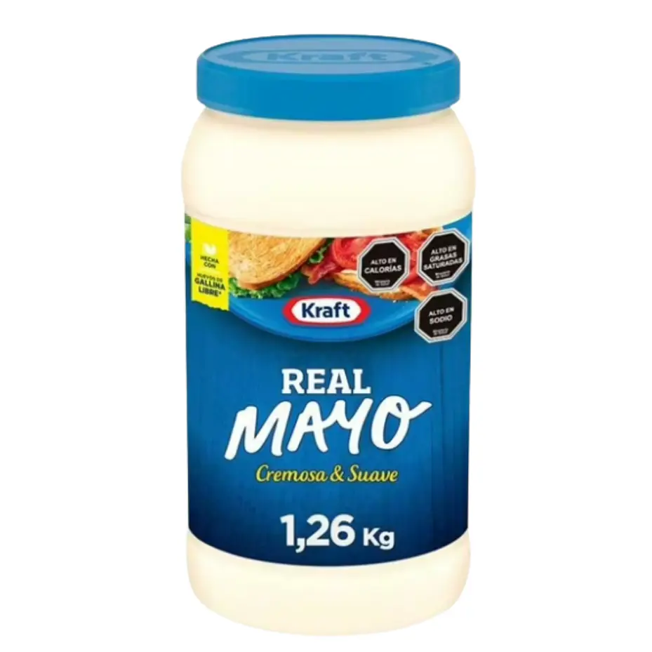 MAYONESA KRAFT FRASCO 1,2K  1