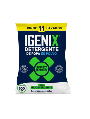 DETERGENTE POLVO IGENIX 500G 