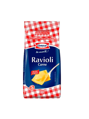 RAVIOLI CARNE CAROZZI 400G