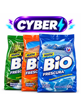 DETERGENTE POLVO BIOFRESCURA 800G