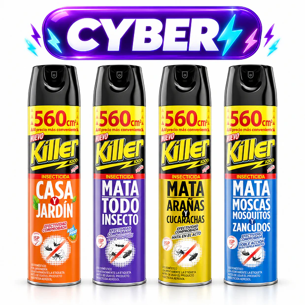  INSECTICIDA KILLER 560CC 1