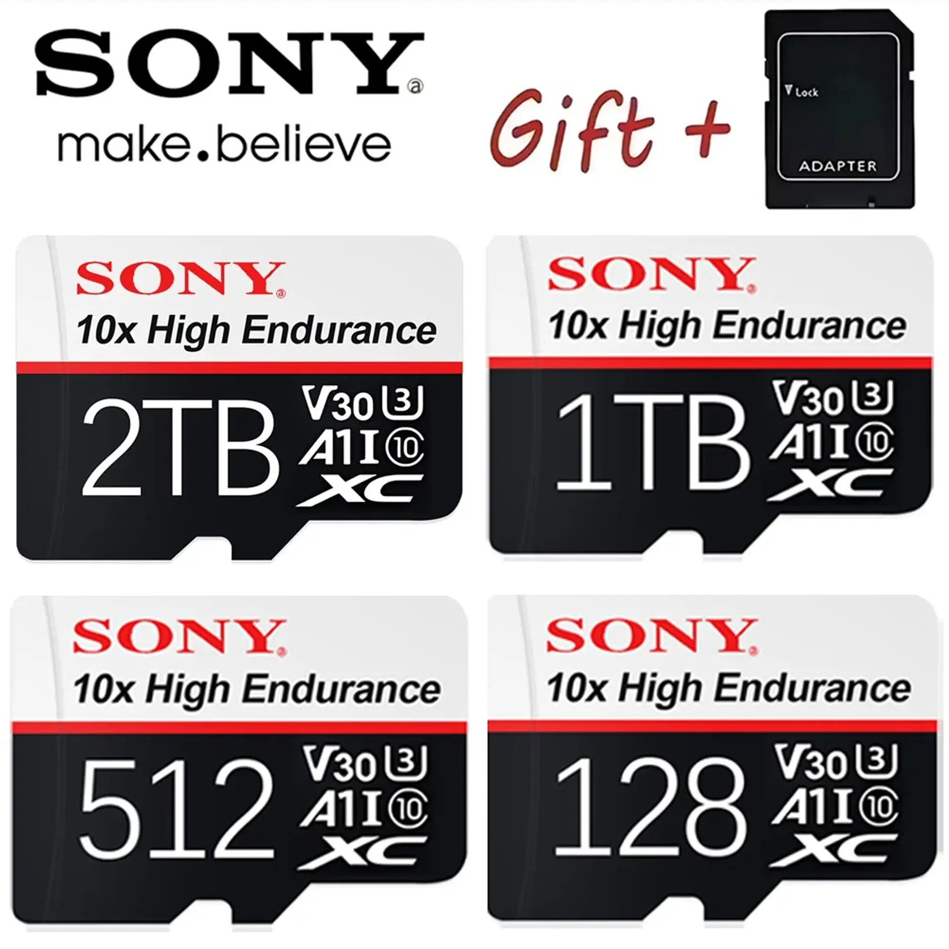 Tarjeta Memoria SD Sony XC 2TB Alta Velocidad 3