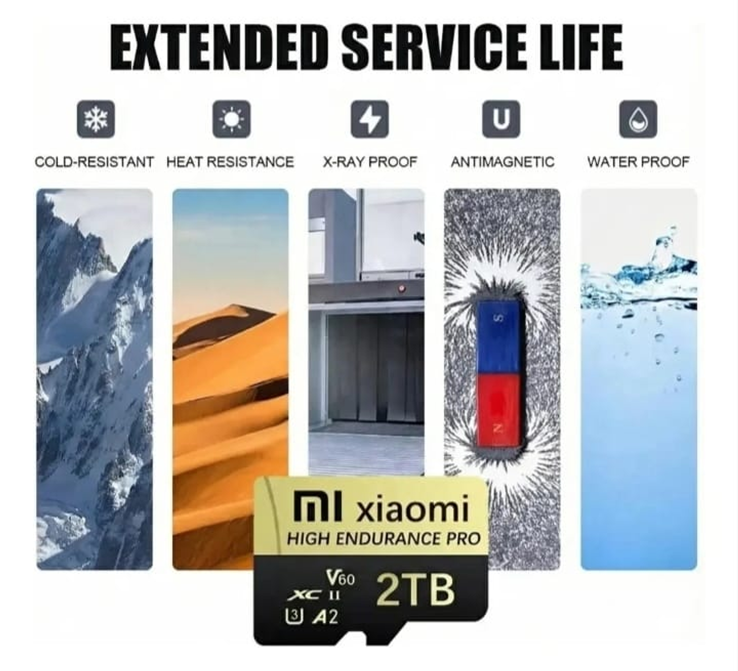 Tarjeta De Memoria Xiaomi 2 Tb High Endurance Pro 4