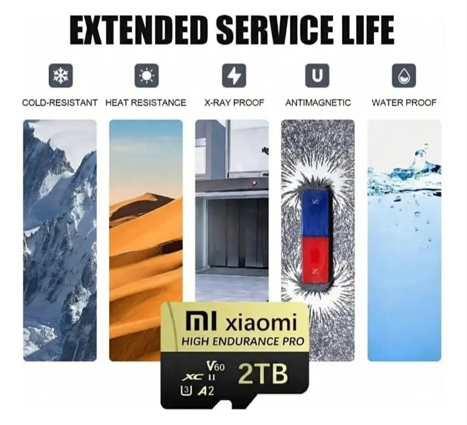 Tarjeta De Memoria Xiaomi 2 Tb High Endurance Pro 4