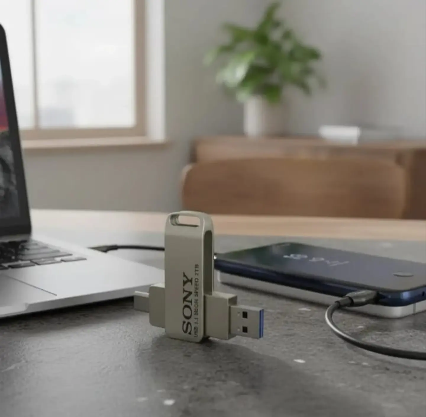 Pendrive Sony 1 Tb Tipo C Alta Velocidad 2