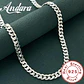 Pack Cadena Y Pulsera 8mm Estilo Plata 925 Calidad Premium - thumbnail 2