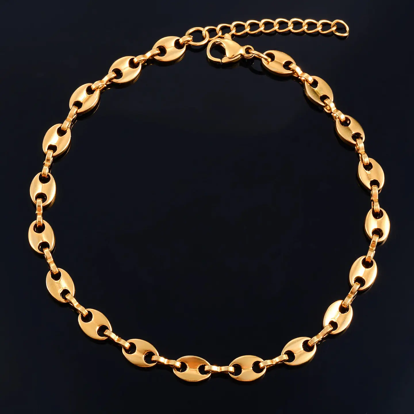 Pulsera Bañada En Oro 18k Diseño Esfera 2