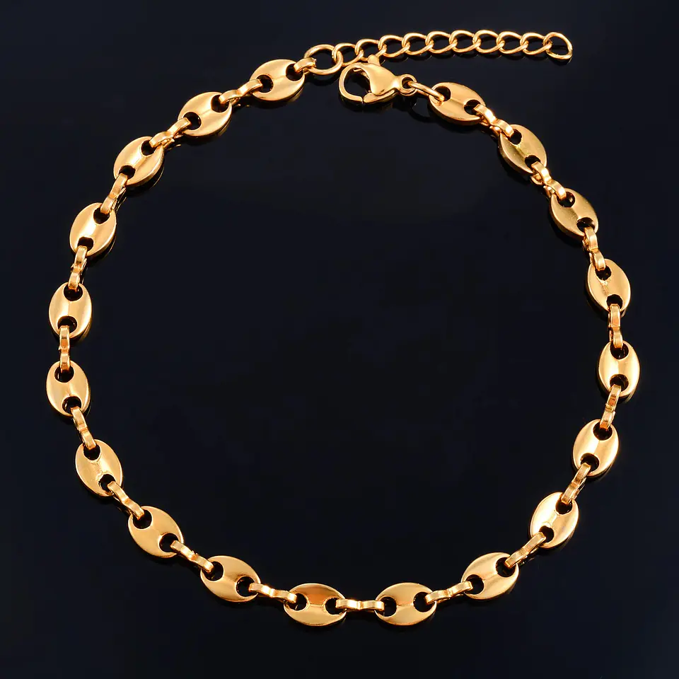 Pulsera Bañada En Oro 18k Diseño Esfera 2