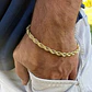 Pulsera Bañada en Oro 18k Diseño Tourbillon - Miniatura 1