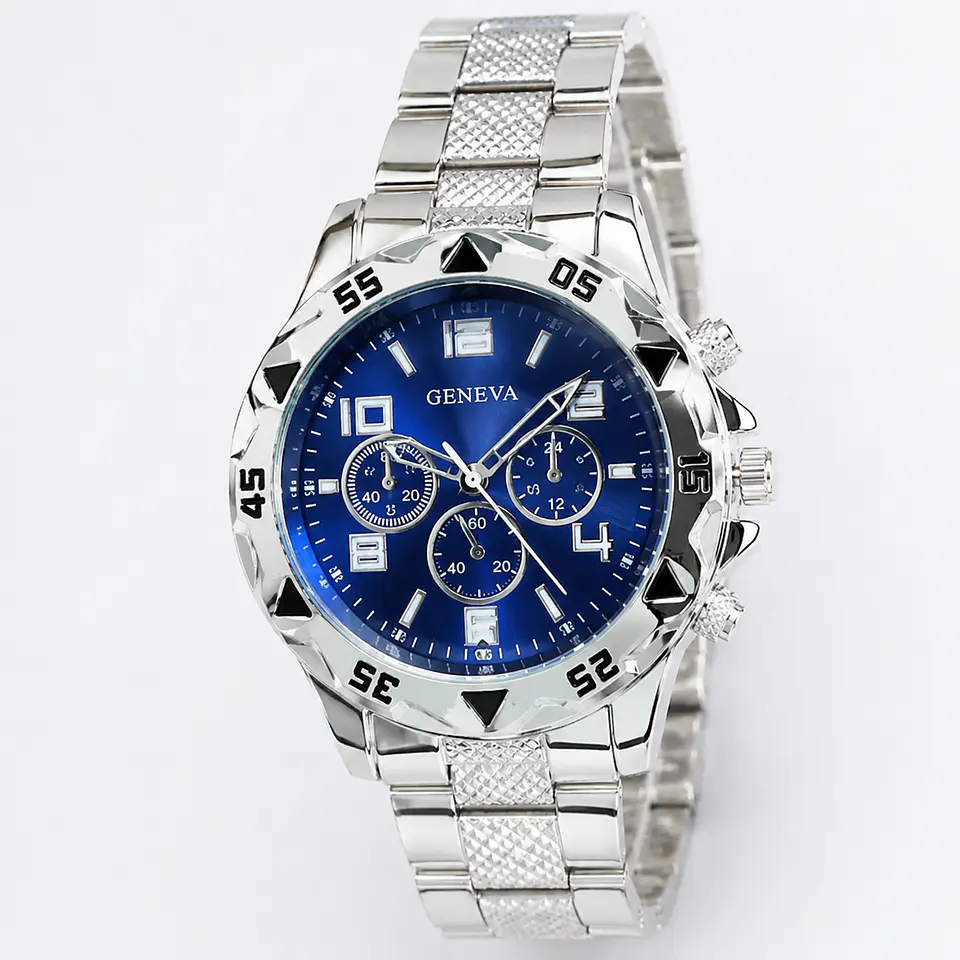 Relejo Geneva Diseño Plateado Elegante 1