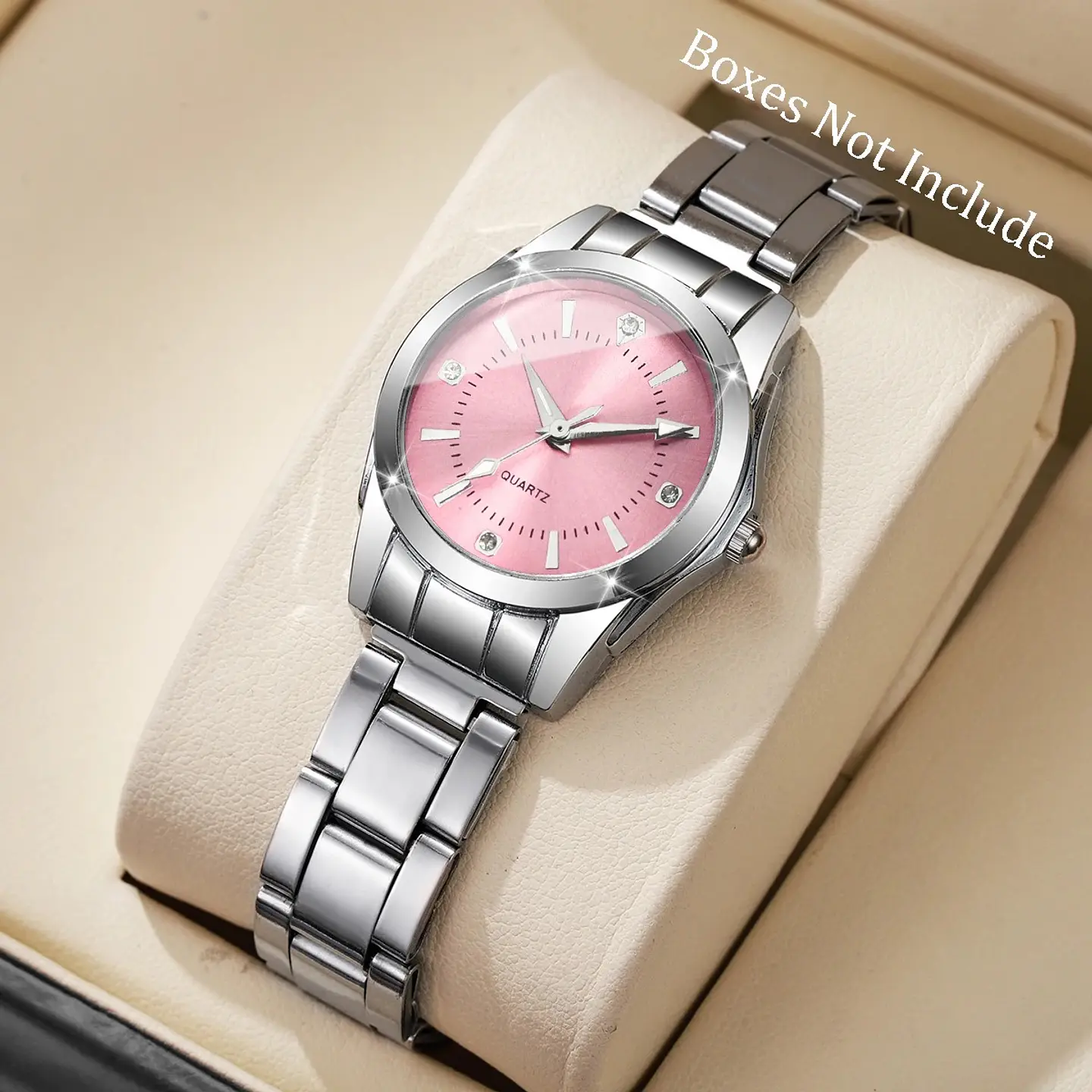 Reloj AR Diseño Plata Rosa 3
