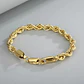 Pack Collar y Pulsera Tourbillon enchapado oro 18k Calidad - Miniatura 2