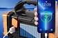 Linterna Solar de Mano LED Carga Celular - Miniatura 5