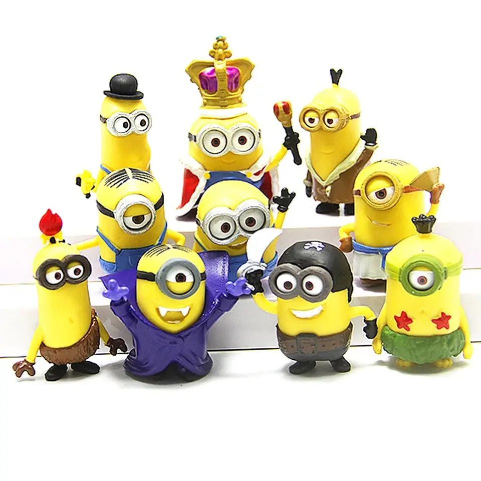 Figuras De Colección Minions 10 Unidades 2