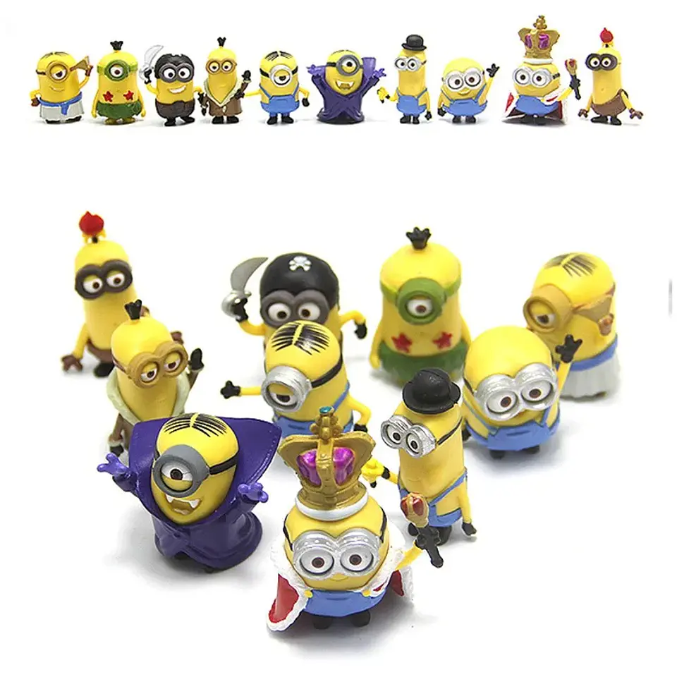 Figuras De Colección Minions 10 Unidades 6
