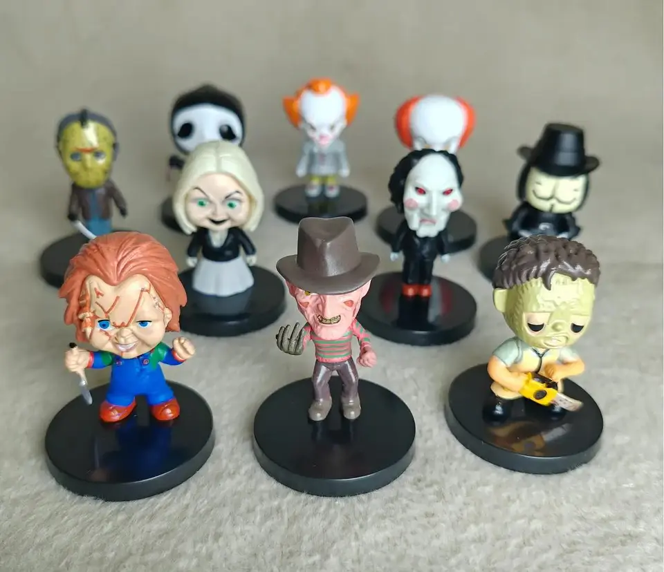 Figuras De Colección Peliculas De Terror 10 Unidades 2