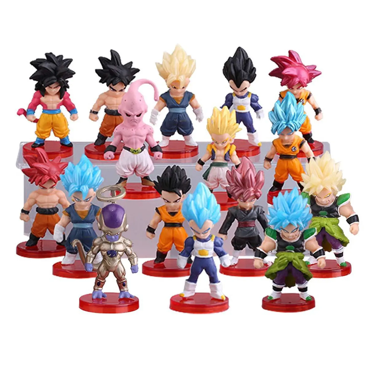 Figuras Dragon Ball Z Goku Colección 16 Unidades 1