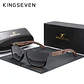 Lente Kingseven Polarizados Protección Uv400 Diseño Madera Gris Negro Madera - Miniatura 1