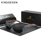 Lente Kingseven Polarizados Protección Uv400 Diseño Madera Gris Negro Madera - Miniatura 2