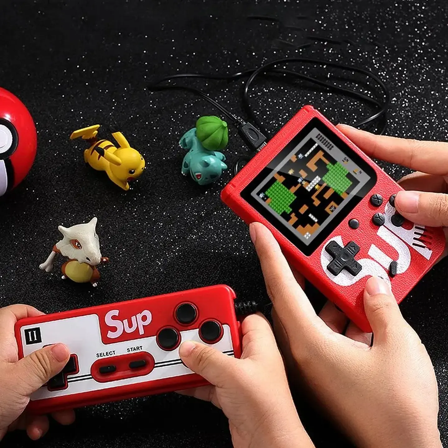 Minijuego Retro Portátil, 400 Juegos Clásicos Variado 2
