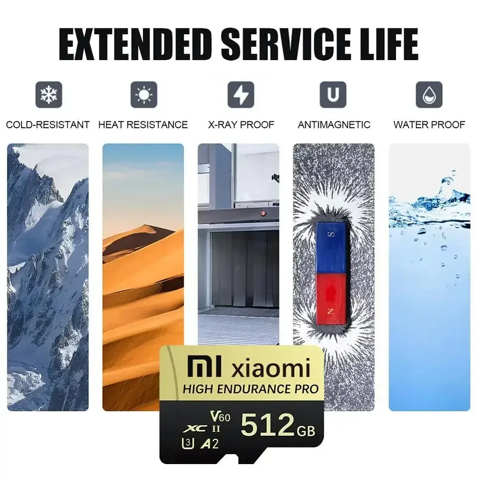 Tarjeta Xiaomi High Endurance Pro Uhs-ii De 512 Gb 2