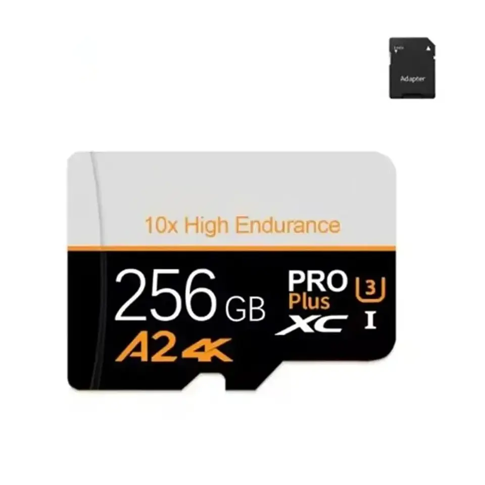 Tarjeta De Memoria Genérica De 256gb Con Adaptador 3