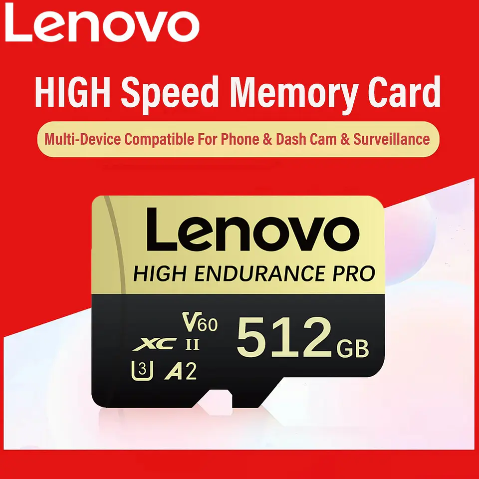 Tarjeta de Memoria Lenovo 512GB High Endurance 4