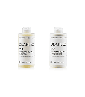 OLAPLEX N° 4 Y 5 BOND MAINTENANCE SHAMPOO Y CONDITIONER  250 ML 