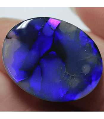 PIEDRA DE OPALO NEGRO SOLIDO AUSTRALIANO 100%  NATURAL