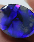 PIEDRA DE OPALO NEGRO SOLIDO AUSTRALIANO 100%  NATURAL