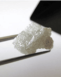 DIAMANTE EN BRUTO NATURAL ORIGEN AFRICA  COLOR BLANCO  16 CT  CERTIFICADO
