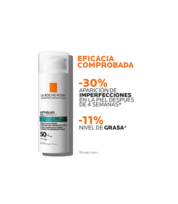 LA ROCHE -POSAY ANTHELIOS OIL CORRECT  50+ UVB 50 ML 