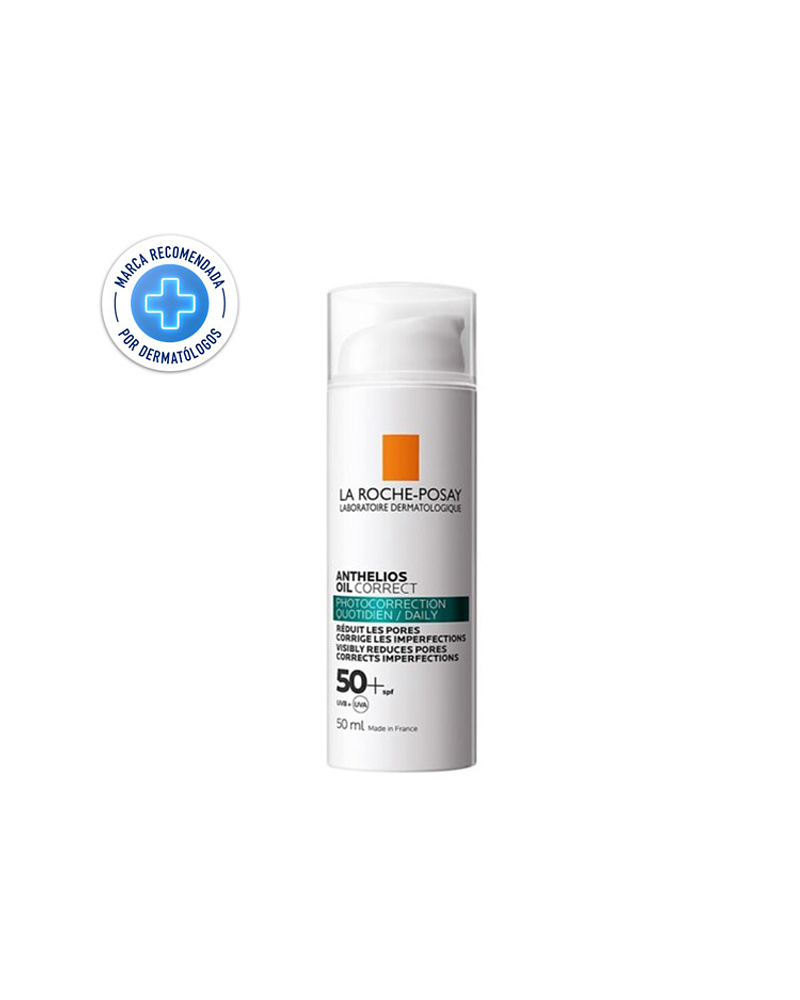 LA ROCHE -POSAY ANTHELIOS OIL CORRECT  50+ UVB 50 ML 